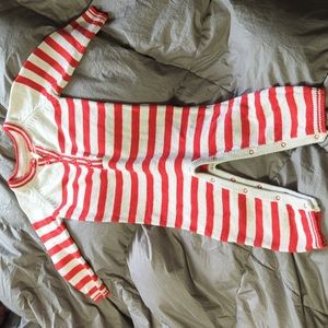 Cat & Jack striped sweater romper EUC 12 months